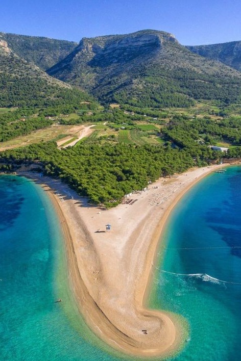 Plaža Zlatni rat - Bol na Braču